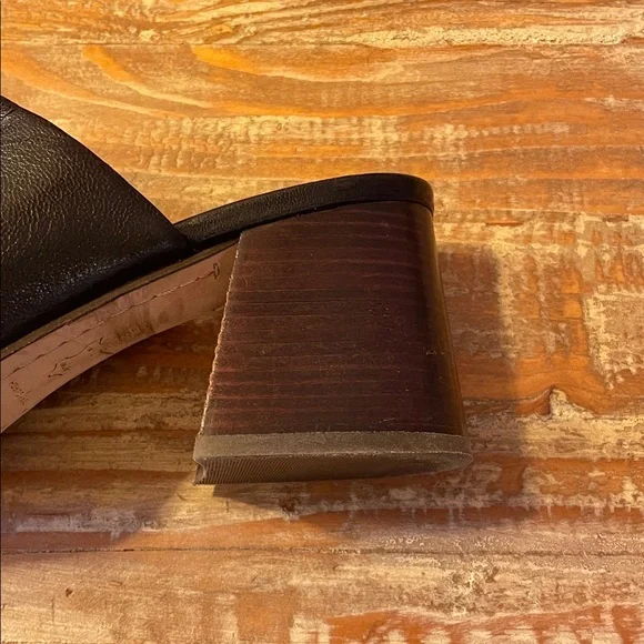 Tory Burch Black Perrine Mule (Women) Leather Slip-On Shoes - Picture 8 of 11